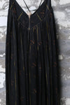 Mutedance 24 Spring/Summer Flower-dyed Silk Sling Dress Series MD-MD24SS26-S sepia PM140